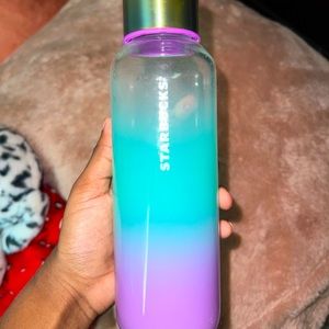 Starbucks glass bottle